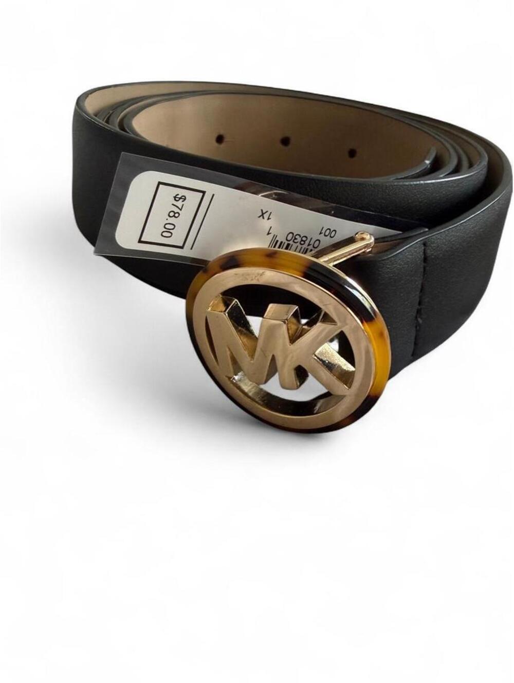 Michael Kors Women's Black and Brown Belt